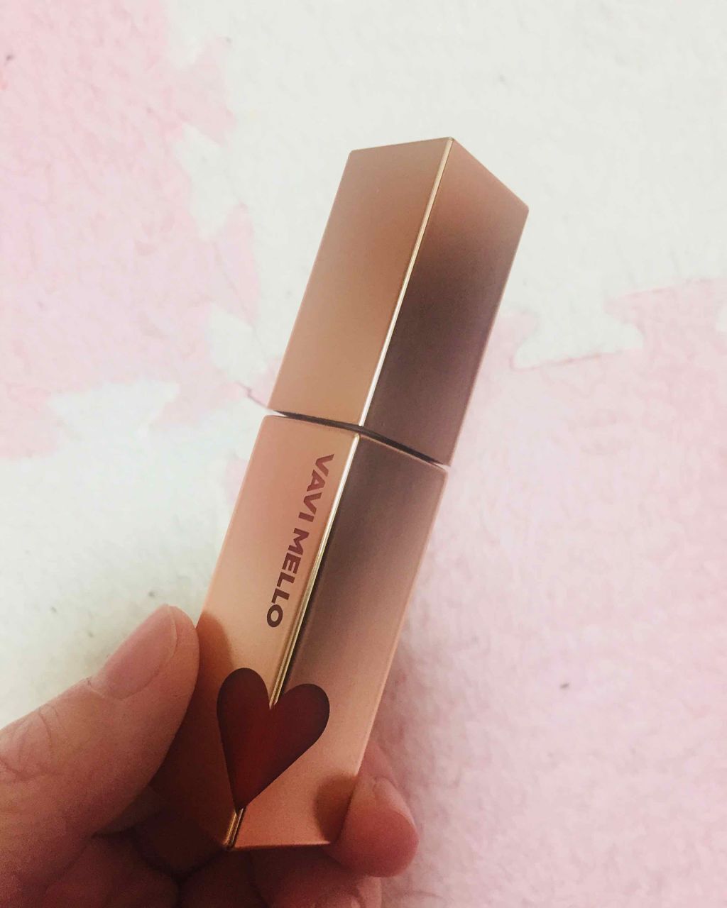 ハートウィンドウリップティントベルベットタイプ/VAVI MELLO/口紅を使ったクチコミ(1枚目)