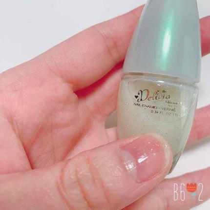 ウィンマックス ネイルエナメル デリシア/DAISO/マニキュアを使ったクチコミ(1枚目)
