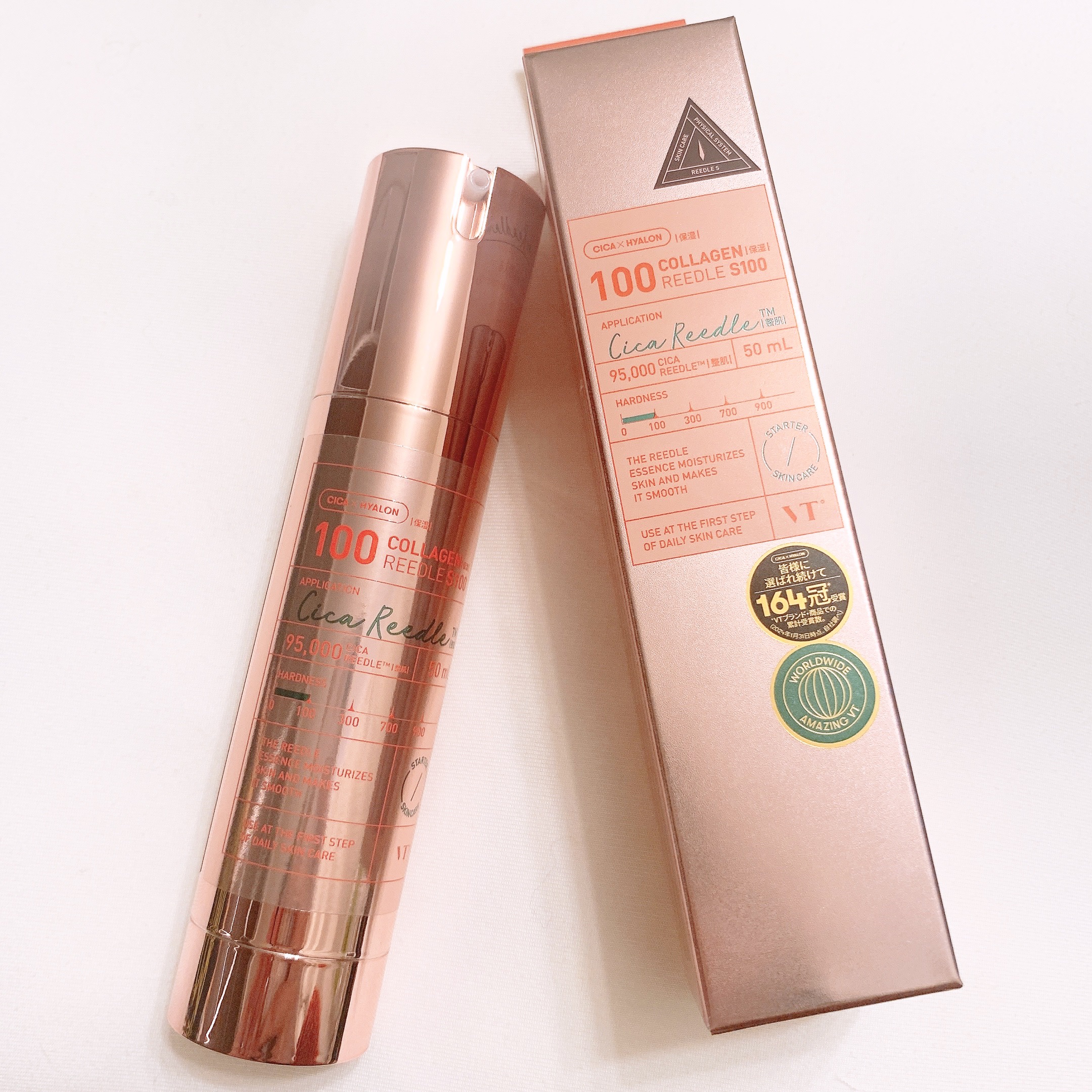 コラーゲンリードルショット100/VT/ブースター・導入液を使ったクチコミ（2枚目）