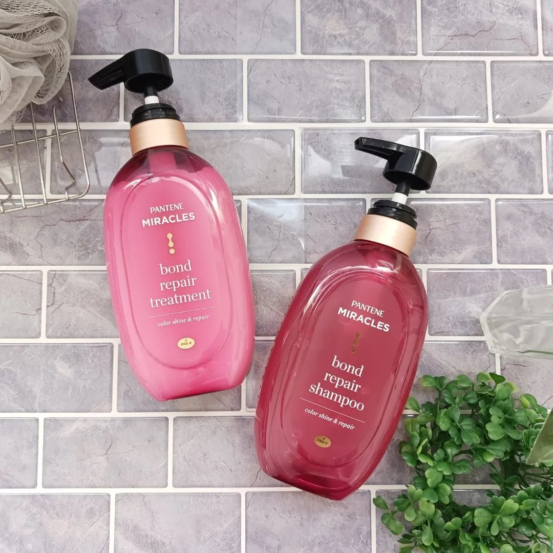 ボンド リペア (カラーシャイン & リペア) シャンプー & トリートメント/パンテーン/市販シャンプーを使ったクチコミ(1枚目)
