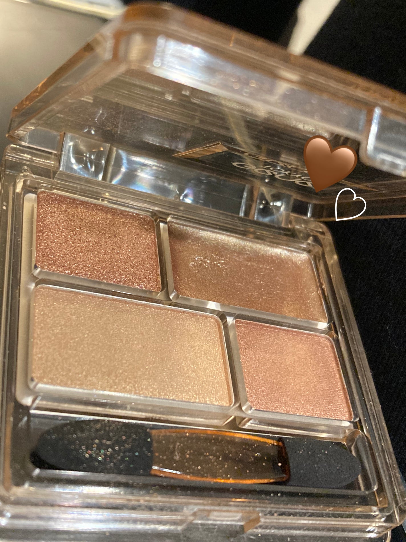 リラクシーアイシャドウ/GENE TOKYO/アイシャドウパレットを使ったクチコミ(1枚目)