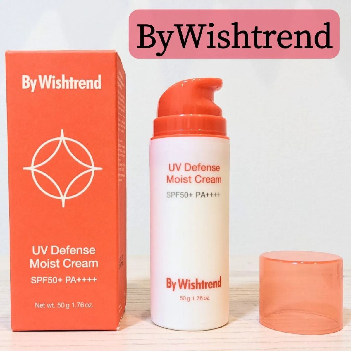 UVディフェンスモイストクリーム/By Wishtrend/日焼け止めクリームを使ったクチコミ(1枚目)