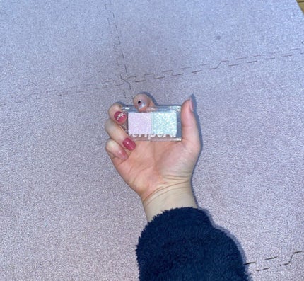 デュオ ポケット グリッター シャドウ/PERIPERA/アイシャドウパレットを使ったクチコミ(2枚目)