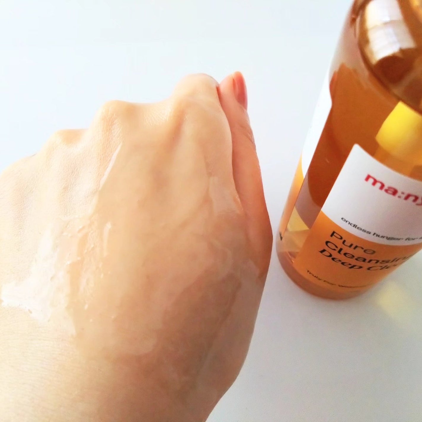 ピュアクレンジングオイル ディープクリーン/manyo/オイルクレンジングを使ったクチコミ(4枚目)