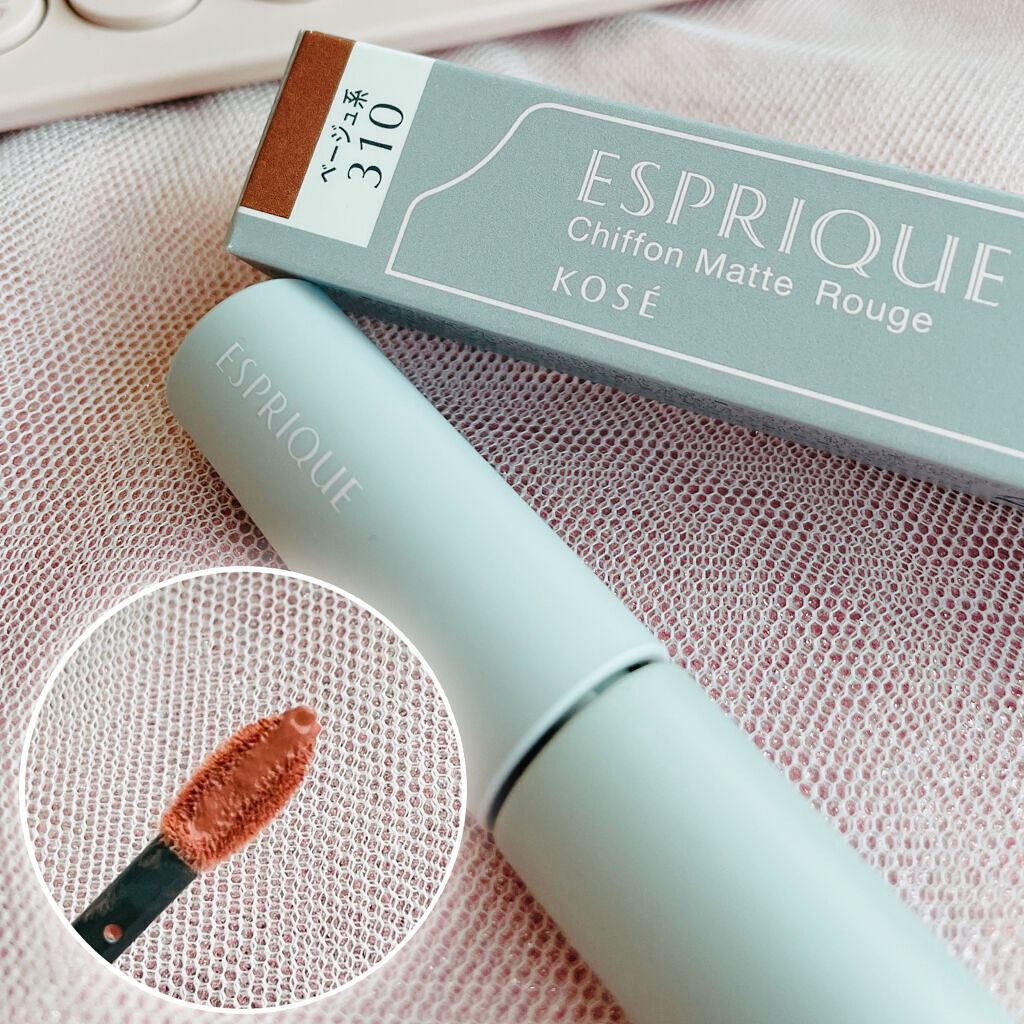 シフォンマット ルージュ/ESPRIQUE/口紅を使ったクチコミ(2枚目)