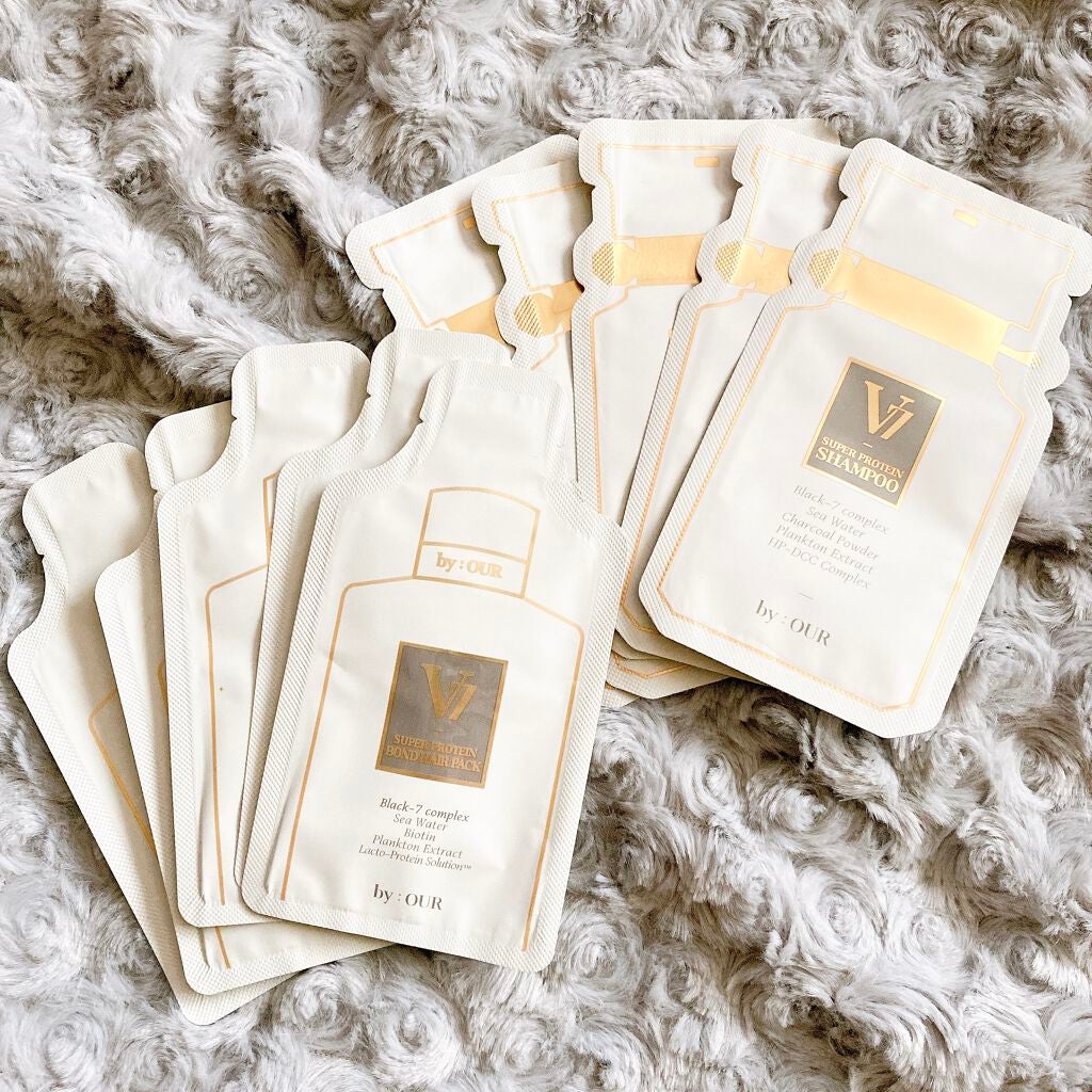 V7 スーパープロテイン シャンプー/by : OUR/サロンシャンプーを使ったクチコミ(1枚目)