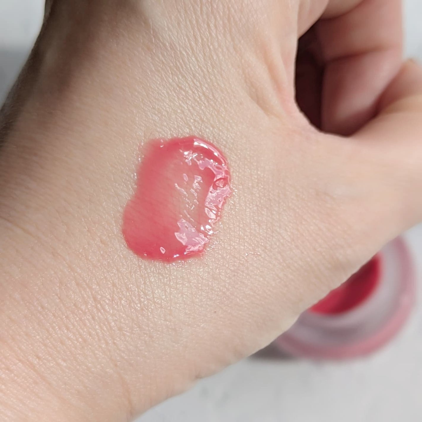 チャビもちゼリーパウパウリップマスク/Dinto/リップマスクを使ったクチコミ(4枚目)