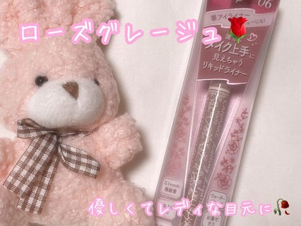 ラスティングリキッドライナー/キャンメイク/リキッドアイライナーを使ったクチコミ(1枚目)