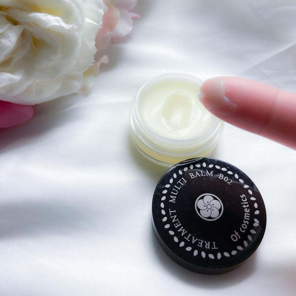 トリートメントマルチバーム・B02 トリートメントマルチバーム・B02/オブ・コスメティックス/フェイスバームを使ったクチコミ（2枚目）