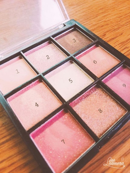 UR GLAM BLOOMING EYE COLOR PALETTE/U R GLAM/アイシャドウパレットを使ったクチコミ(2枚目)