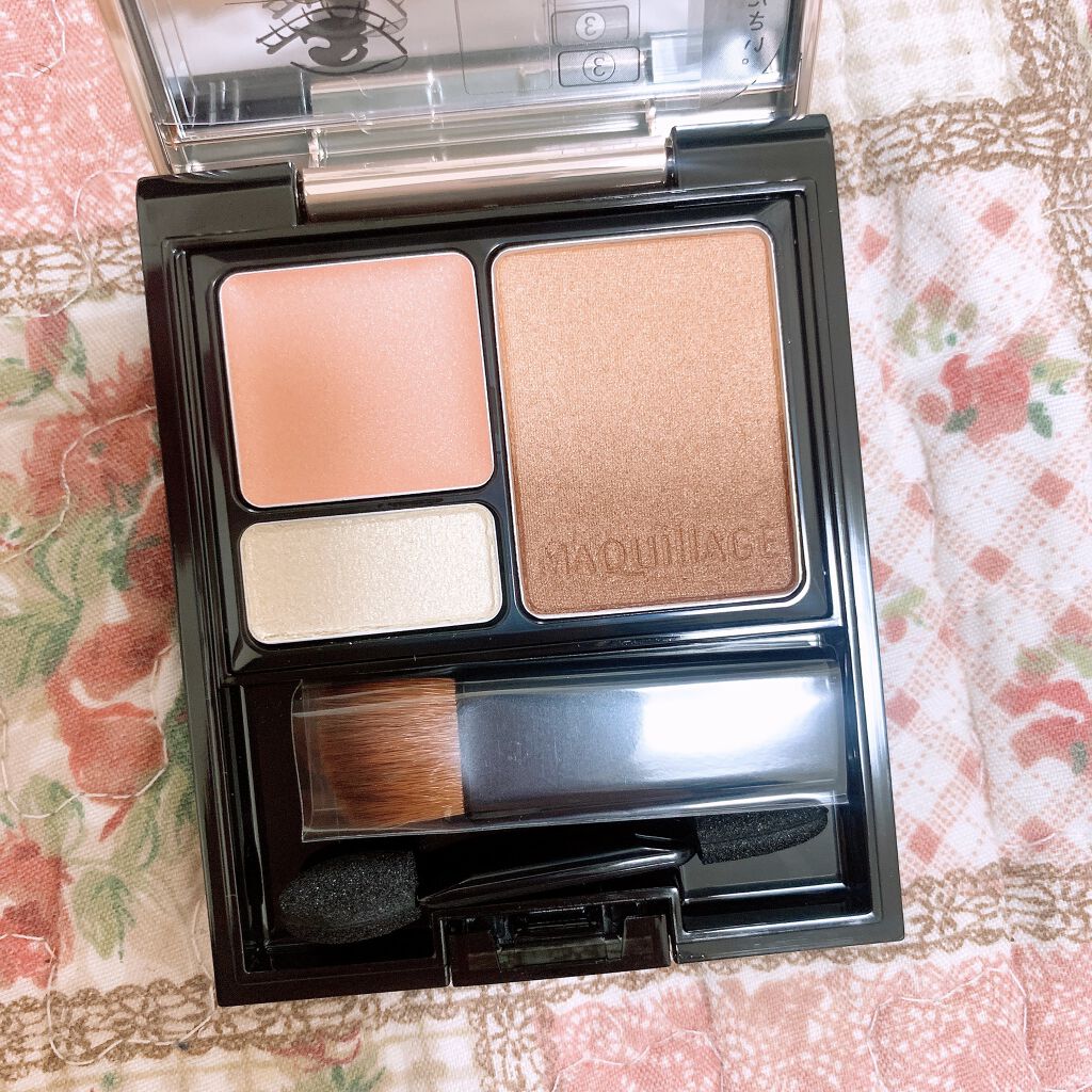 ドラマティックスタイリングアイズＳ/マキアージュ/アイシャドウパレットを使ったクチコミ（1枚目）