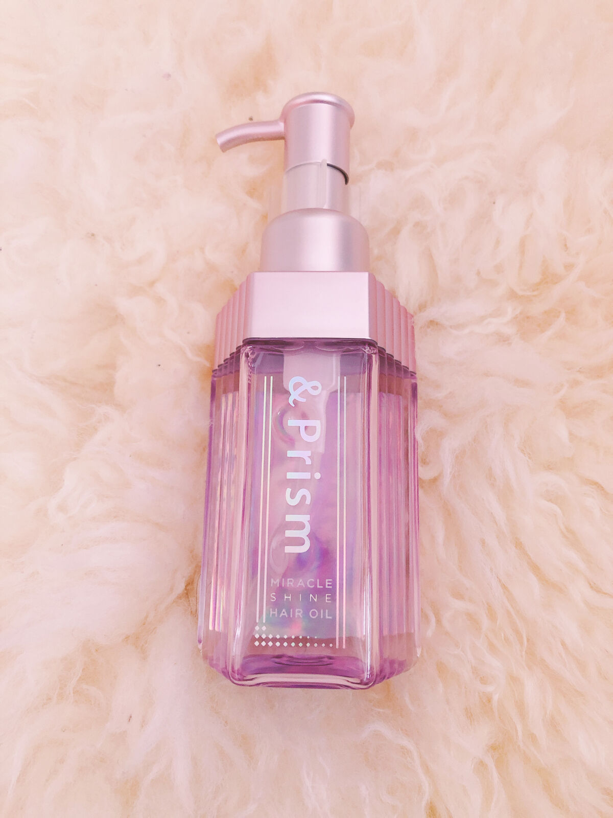 ミラクル シャイン ヘアオイル/&Prism/ヘアオイルを使ったクチコミ（1枚目）