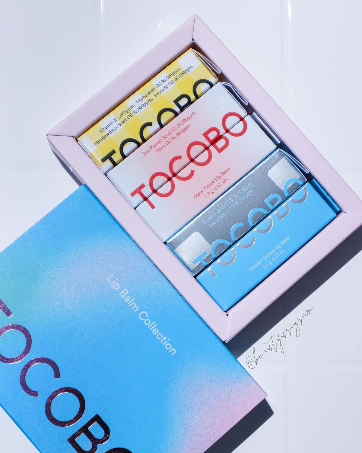 グラスティンティッドリップバーム/TOCOBO/リップバームを使ったクチコミ(3枚目)