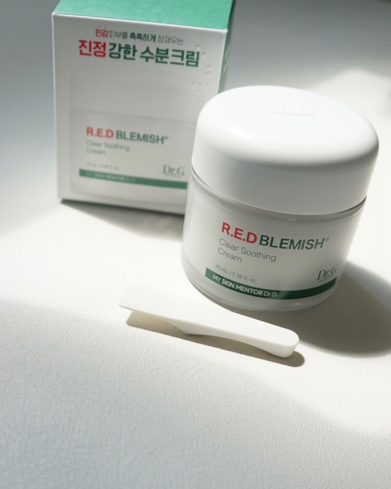 レッドブレミッシュ クリアスージングクリーム/Dr.G/フェイスクリームを使ったクチコミ(2枚目)