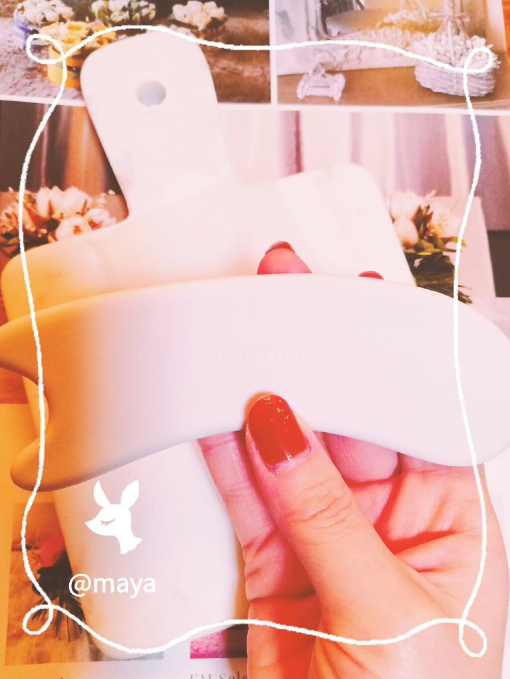 マッサージカッサ/ALTERNATIVE/かっさプレートを使ったクチコミ（2枚目）