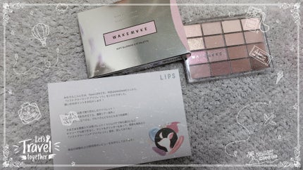 ソフトブラーリングアイパレット/wakemake/アイシャドウパレットを使ったクチコミ(1枚目)