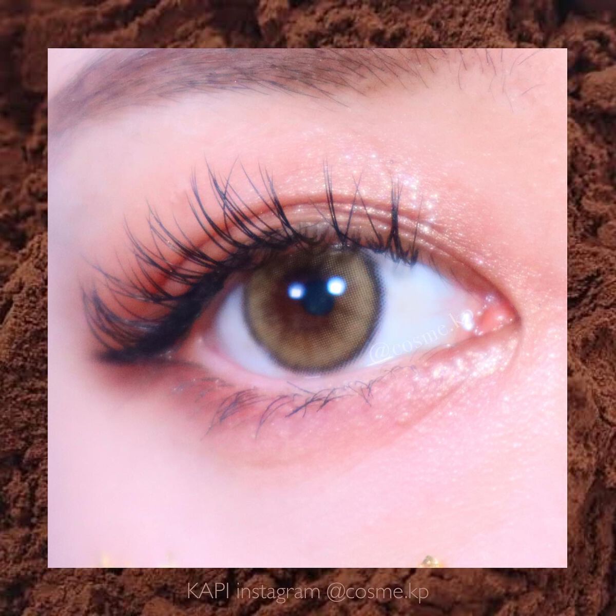 KAPI on LIPS 「単色アイシャドウ一色で仕上げる大人ブラウンメイク💄🤎KATEの..」(4枚目)