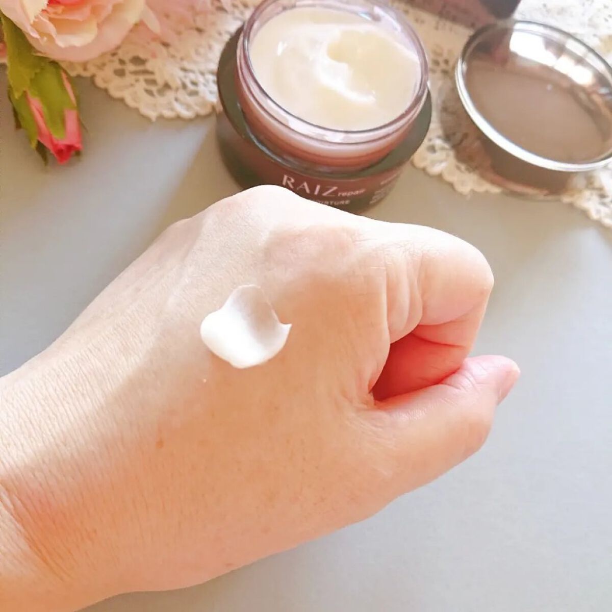 インナーモイスチュアクリーム No.11/RAIZ repair/フェイスクリームを使ったクチコミ（3枚目）