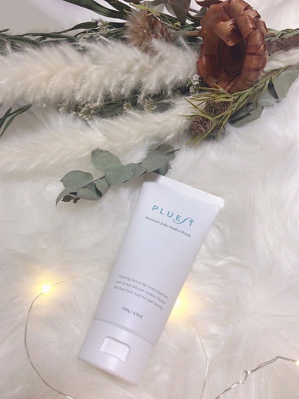 マンナンジェリーハイドロウォッシュ/PLUEST/洗顔料を使ったクチコミ(1枚目)