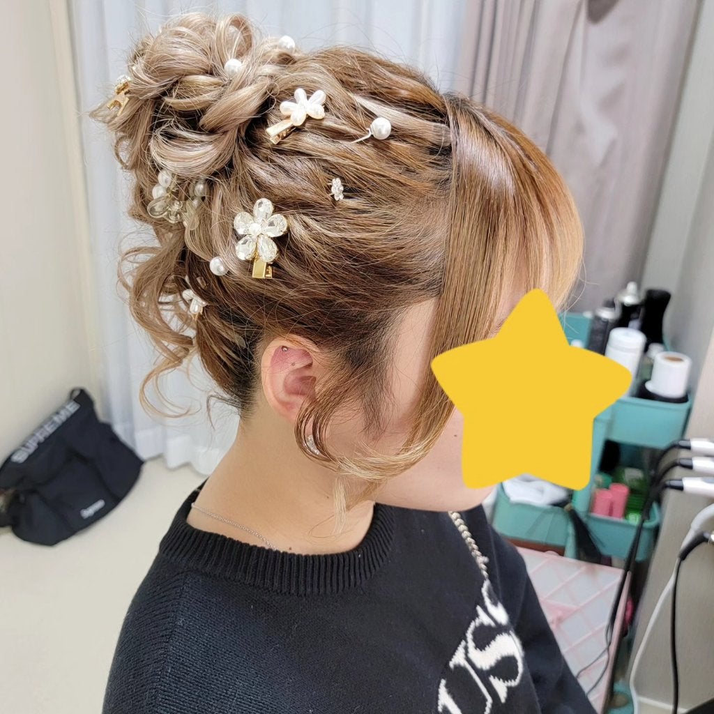 ヘアメイクみどり【YouTube】 on LIPS 「超可愛い❣️ゆるふわお団子❣️これからの季節に人気が出てくるゆ..」(2枚目)