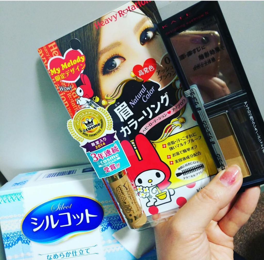 カラーリングアイブロウ/ヘビーローテーション/眉マスカラを使ったクチコミ(1枚目)