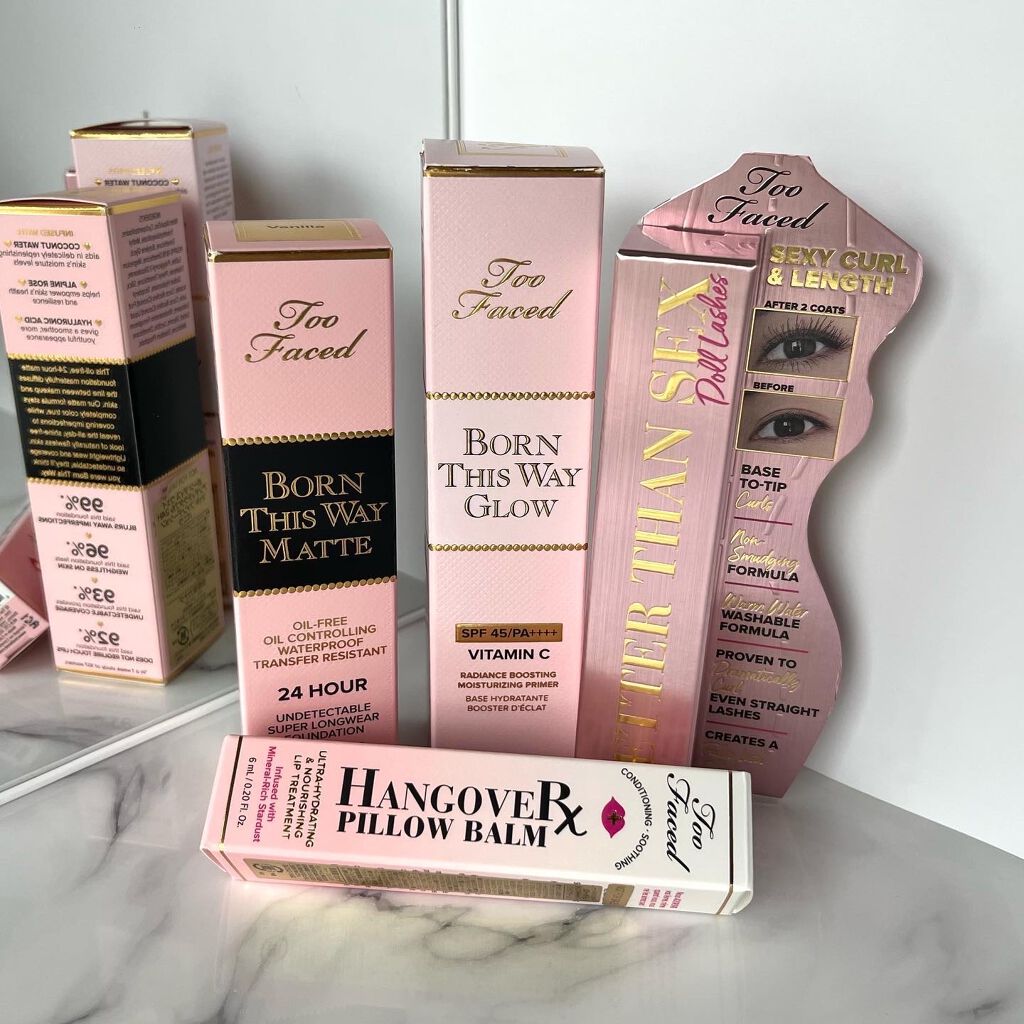 ～トゥー フェイスド ハングオーバー～ ピロー バーム リップ トリートメント/Too Faced/リップ美容液を使ったクチコミ（2枚目）