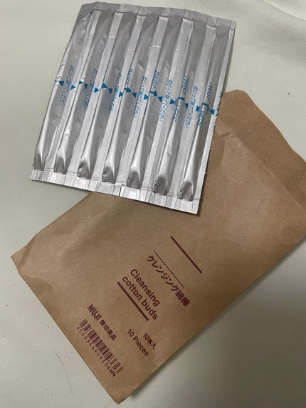 クレンジング綿棒/無印良品/ポイントメイクリムーバーを使ったクチコミ(1枚目)