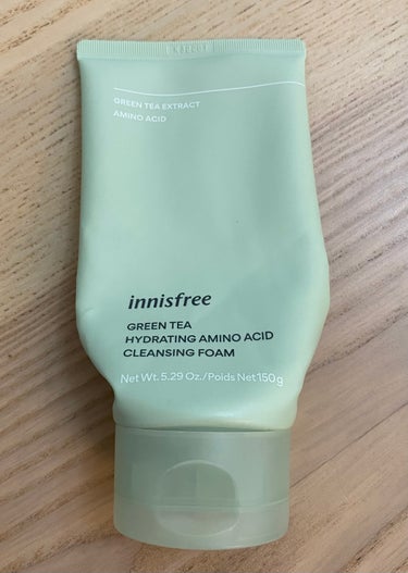 グリーンティー アミノ　フォームクレンザー/innisfree/洗顔フォームを使ったクチコミ（1枚目）