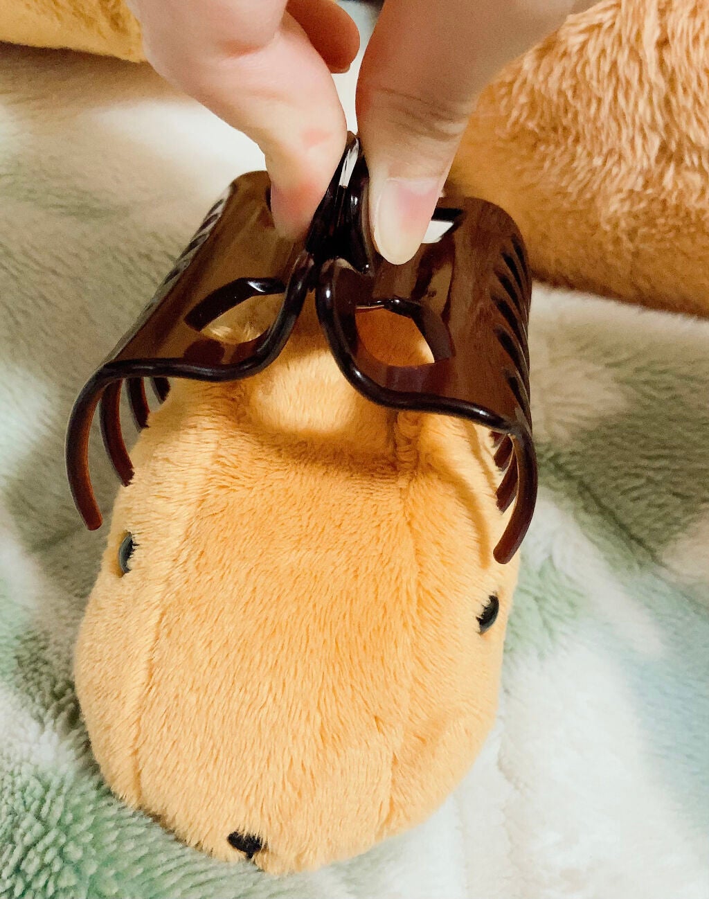 バンスクリップ/DAISO/ヘアアクセサリーを使ったクチコミ(3枚目)