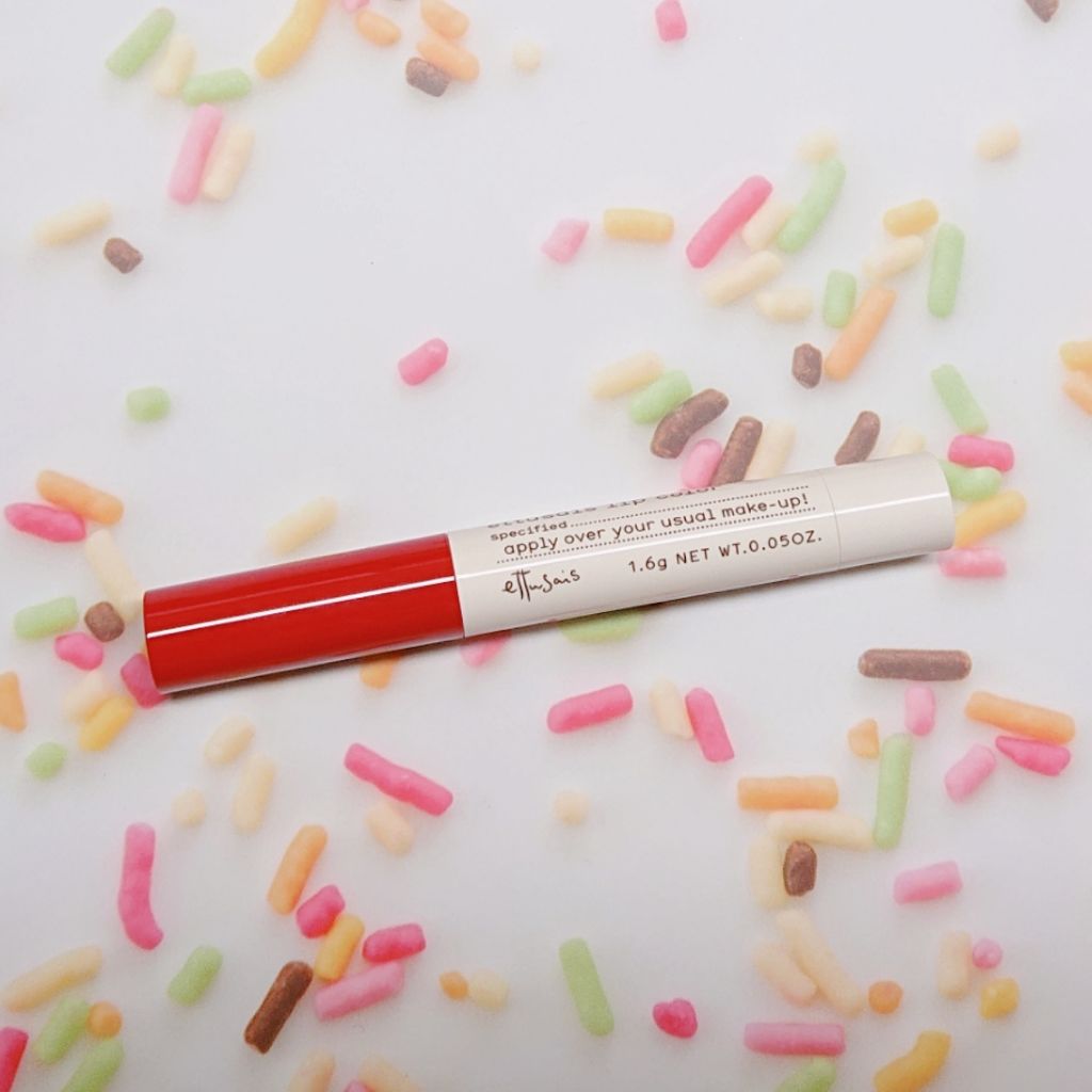 リップカラー 01 ひとめぼれレッド/ettusais/口紅を使ったクチコミ（1枚目）