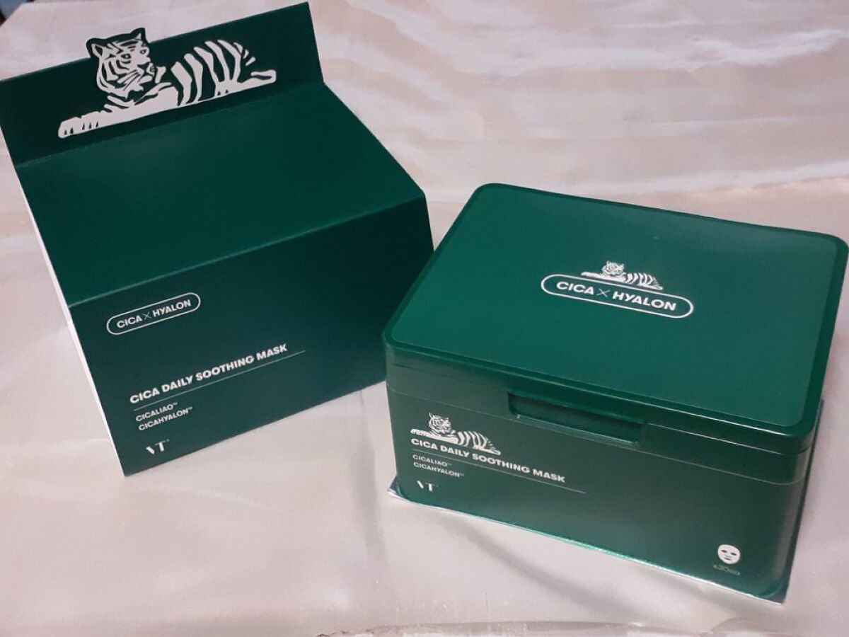 CICA デイリースージングマスク/VT/シートマスク・パックを使ったクチコミ(1枚目)