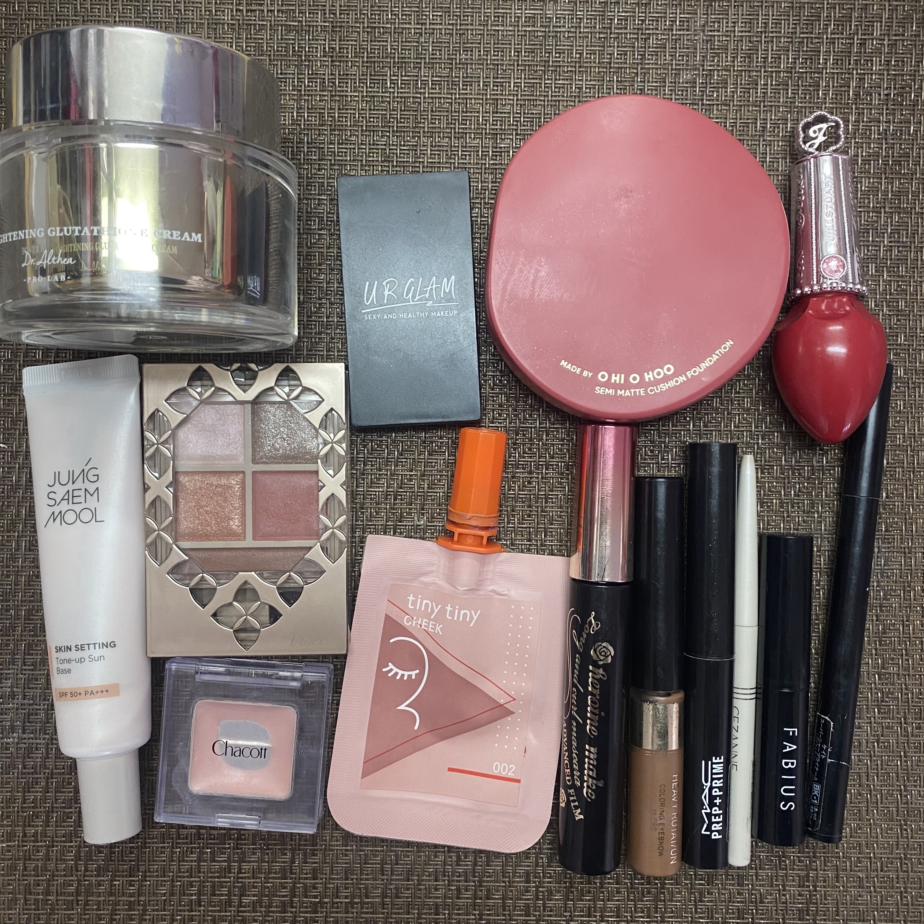 パウチチーク 02 ローズモーヴ/tiny tiny/ジェル・クリームチークを使ったクチコミ（3枚目）