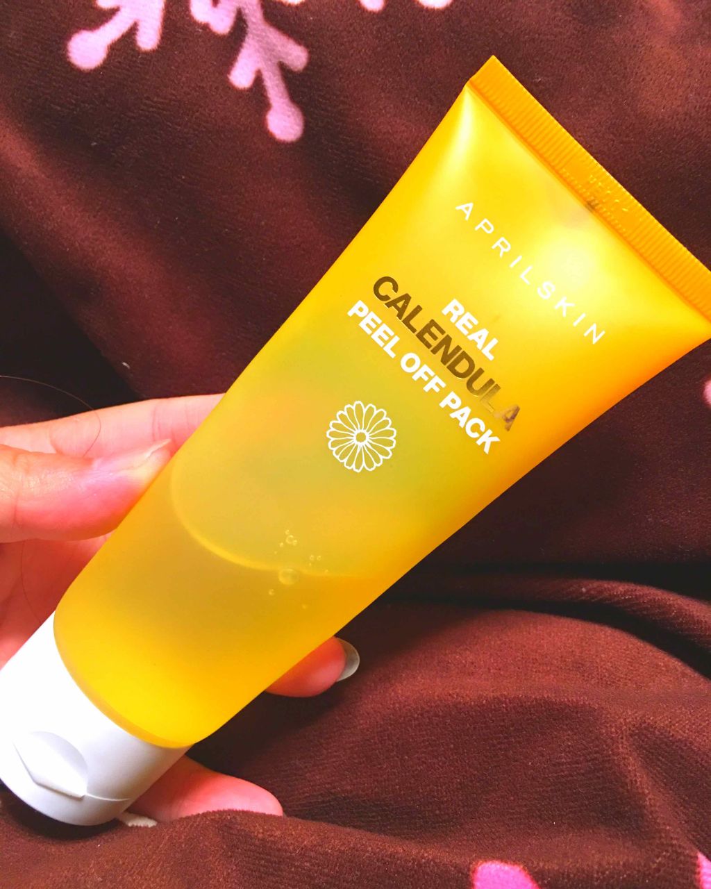 リアルカレンデュラピールオフパック/APRILSKIN/ピーリングを使ったクチコミ(1枚目)
