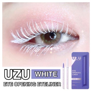 EYE OPENING LINER/UZU BY FLOWFUSHI/リキッドアイライナーを使ったクチコミ（1枚目）