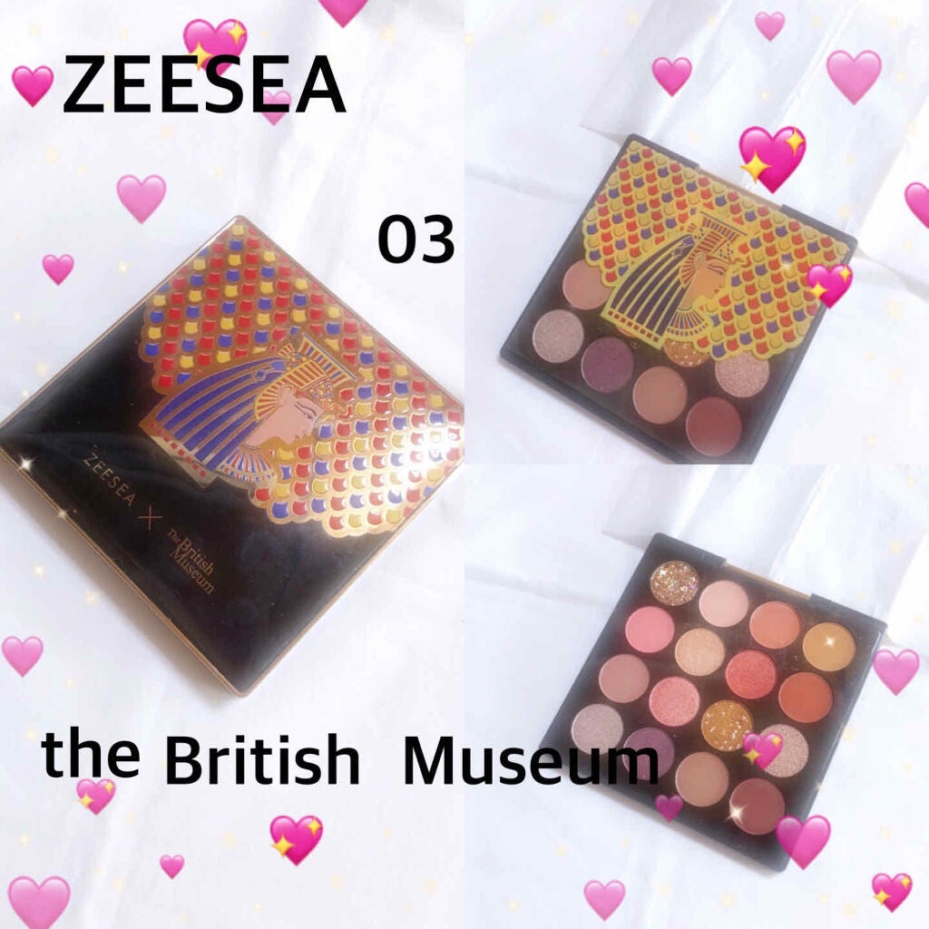 大英博物館 エジプトシリーズ アイシャドウパレット/ZEESEA/アイシャドウパレットを使ったクチコミ(1枚目)