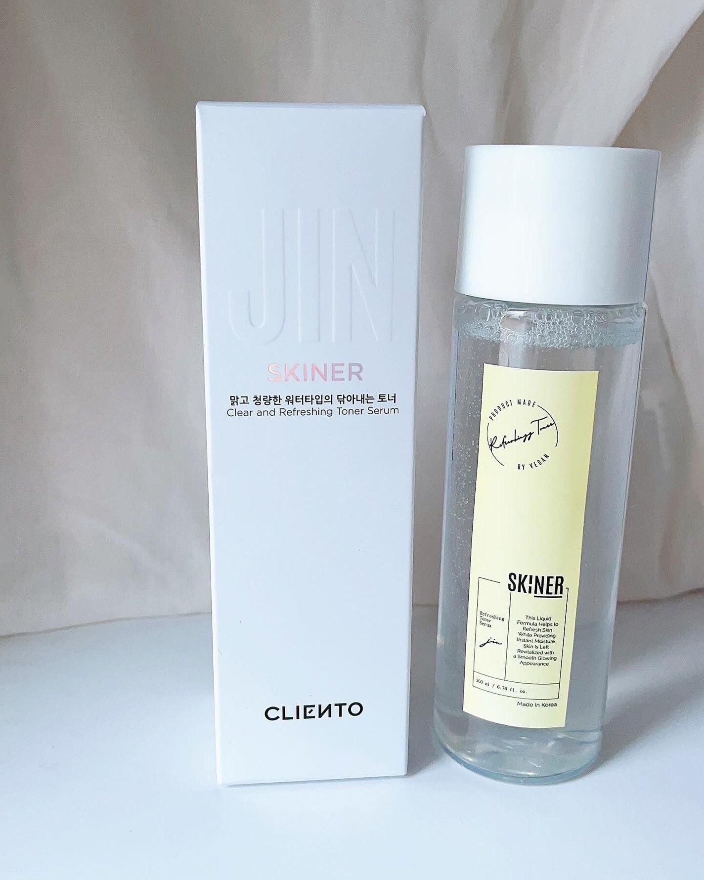 SKINER JIN/cliento/拭き取り化粧水を使ったクチコミ(1枚目)