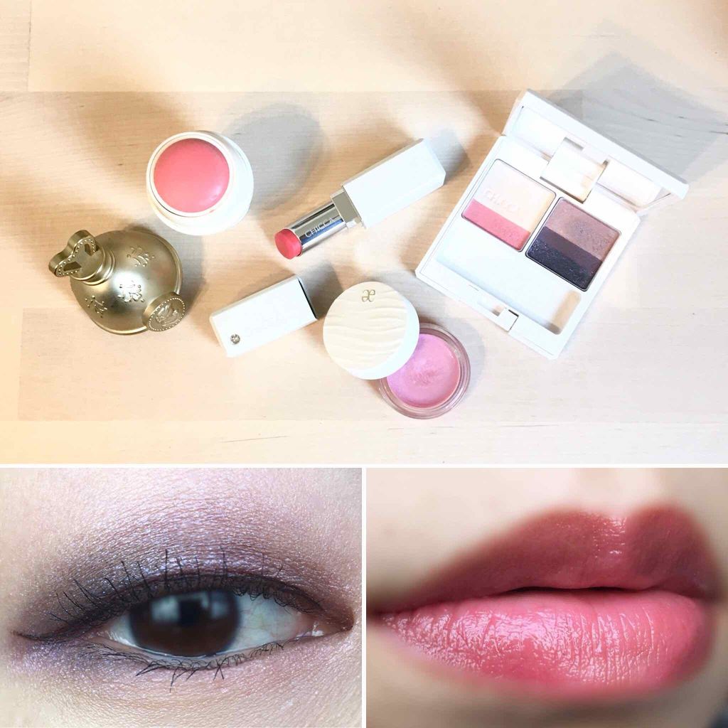 フローレスグロウ リッドテクスチャー アイシャドウ EX11 ハギングプードル/CHICCA/アイシャドウパレットを使ったクチコミ（1枚目）