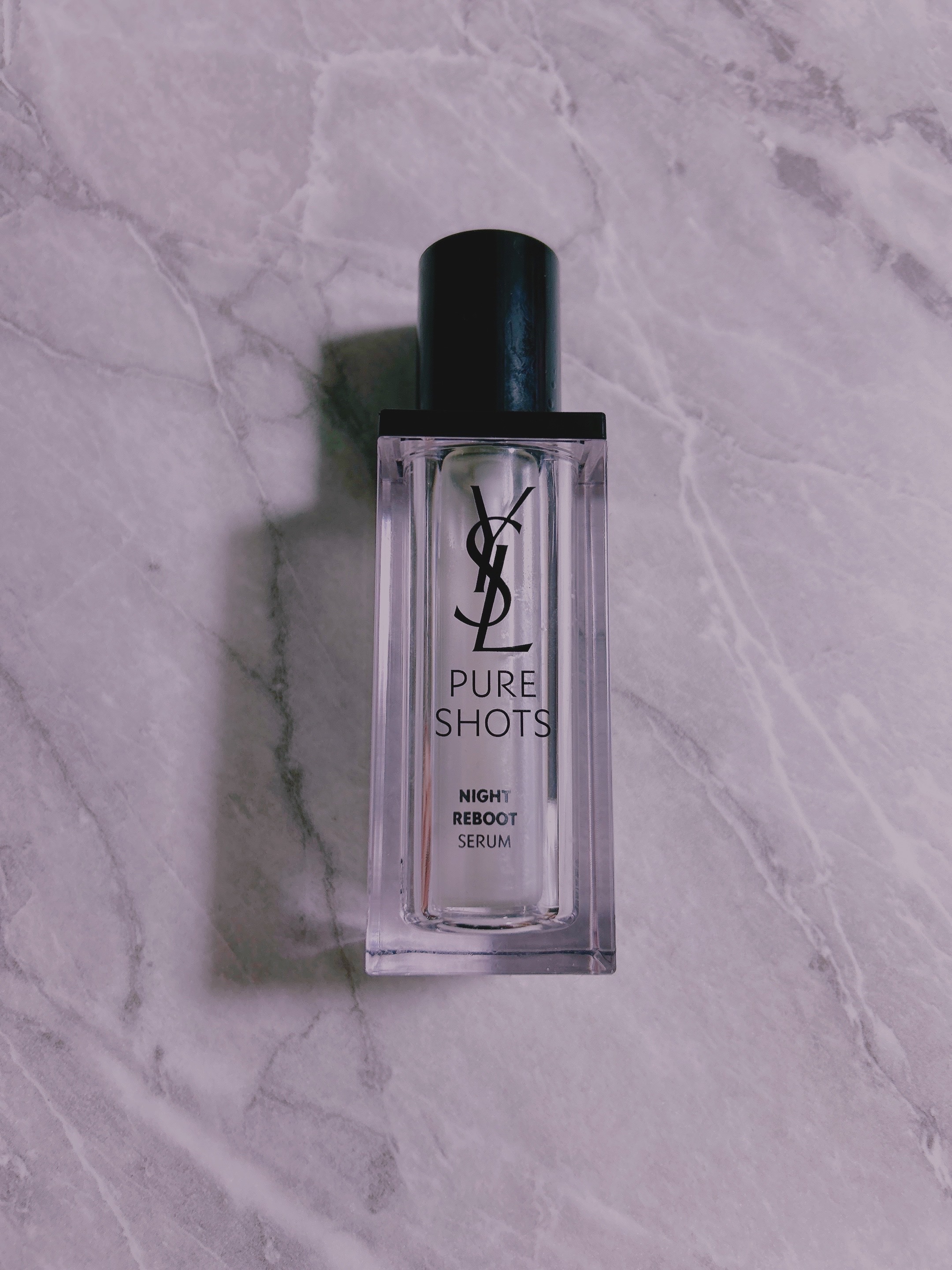 ピュアショット ナイト リチャージセラム/YVES SAINT LAURENT BEAUTE/美容液を使ったクチコミ（1枚目）