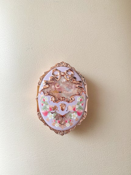 ストロベリーロココ チークブラッシュ G02 リトルクランベリー/FlowerKnows/パウダーチークの画像