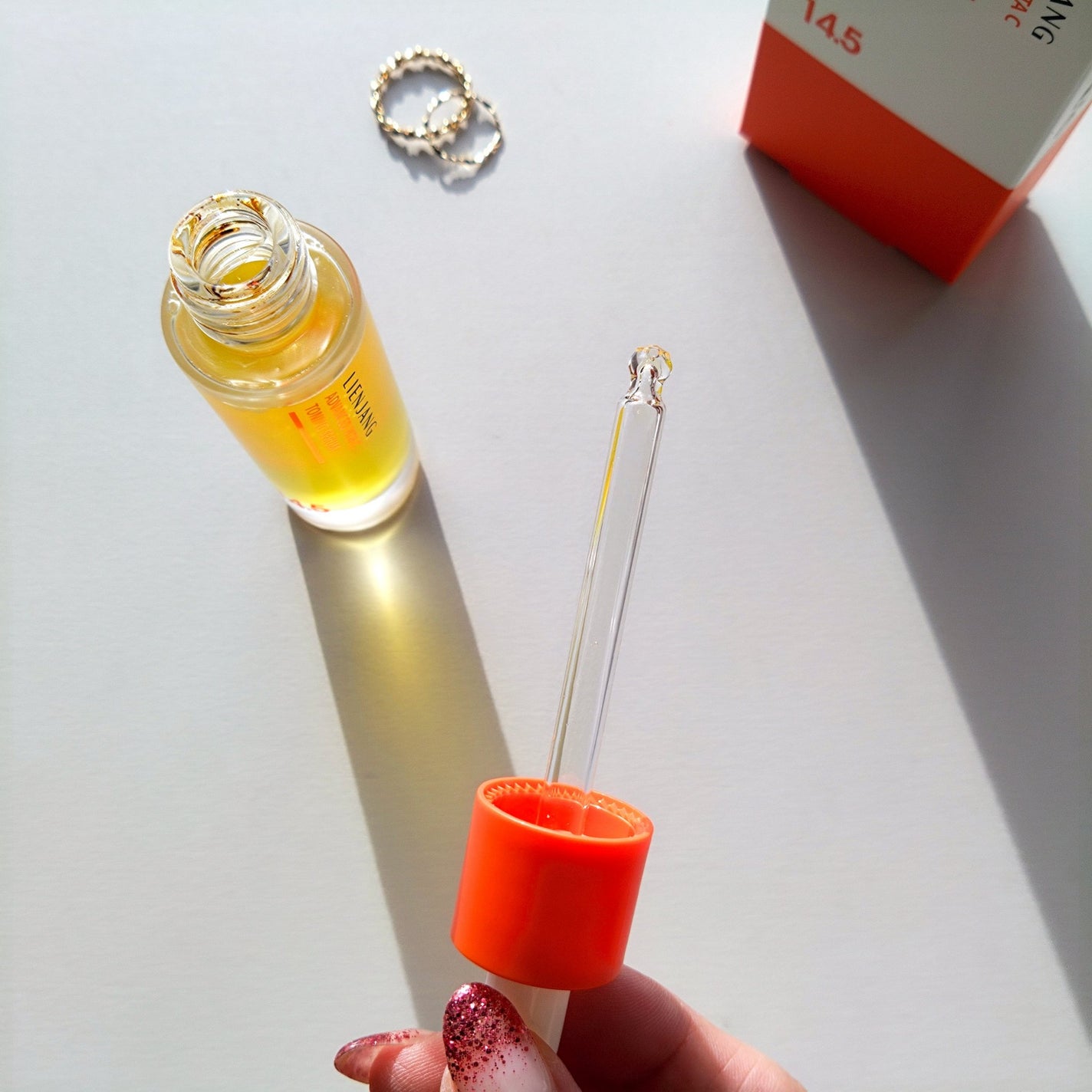 アドバンスド ビタC トーニング セラム14.5/リエンジャン/美容液を使ったクチコミ(4枚目)