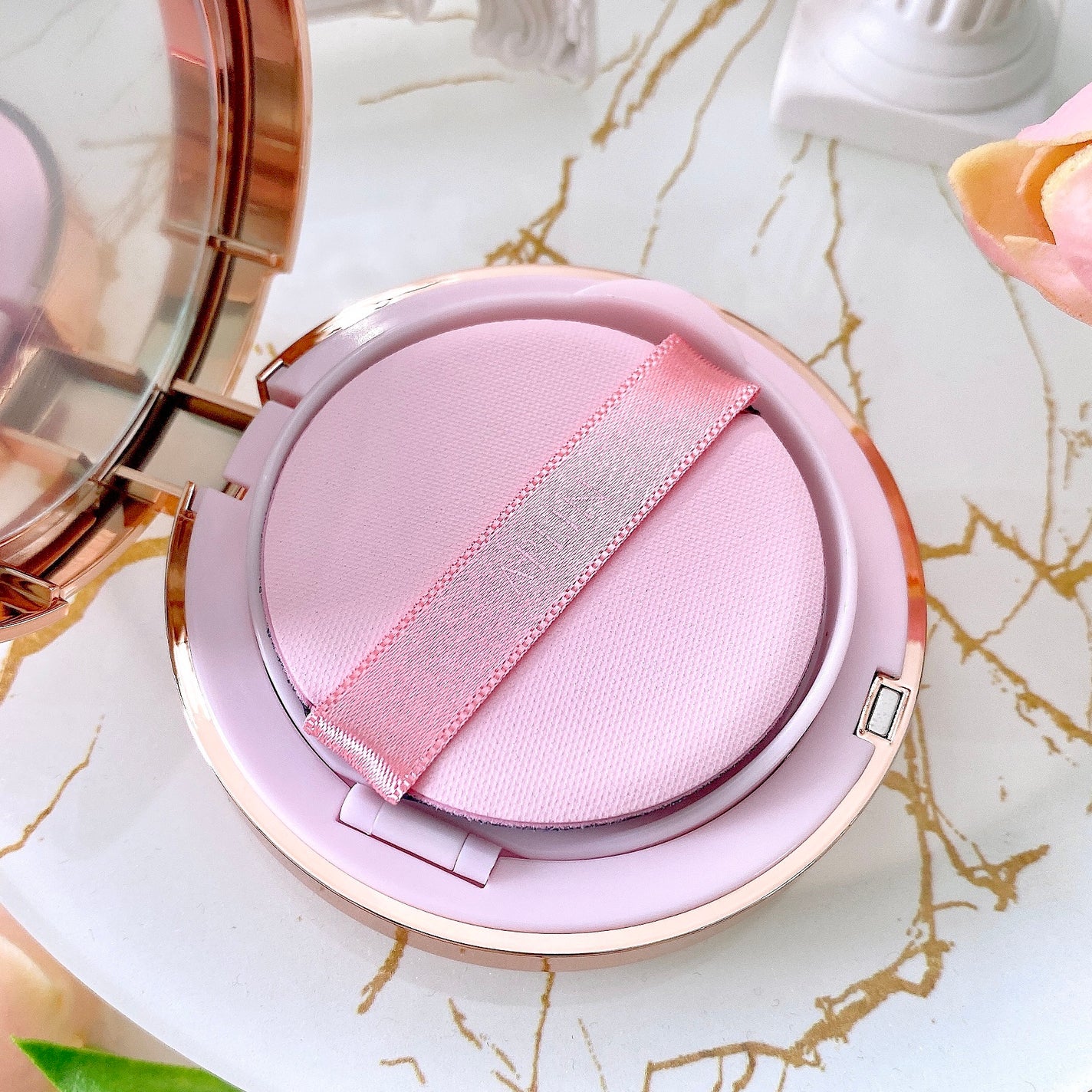 ピンクティーツリーカバーアップグロウクッション/APLIN/クッションファンデーションを使ったクチコミ(3枚目)