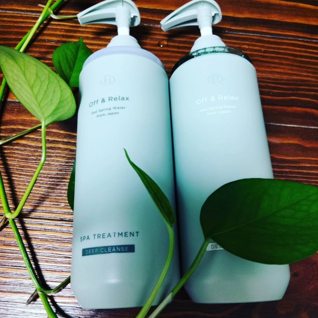 スパ・シャンプー/ヘアトリートメント ディープクレンズ/Off&Relax/市販シャンプーを使ったクチコミ(1枚目)