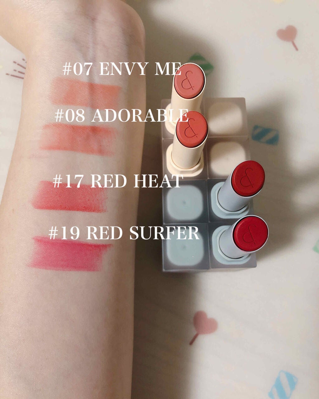 ゼログラムマットリップスティック/rom&nd/口紅を使ったクチコミ(2枚目)