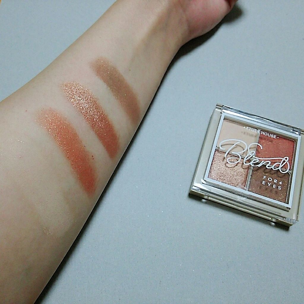 ブレンド フォー アイズ/ETUDE/アイシャドウパレットを使ったクチコミ（1枚目）