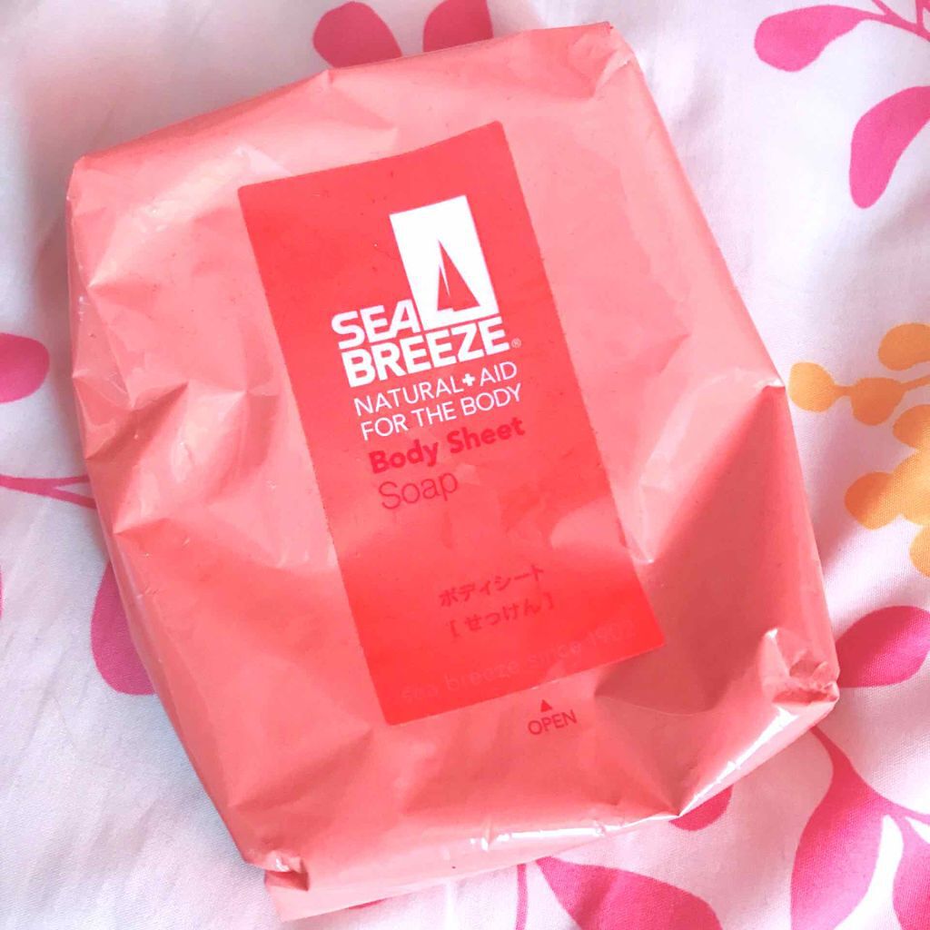 ボディシート (せっけん)/シーブリーズ/ボディシートを使ったクチコミ（1枚目）