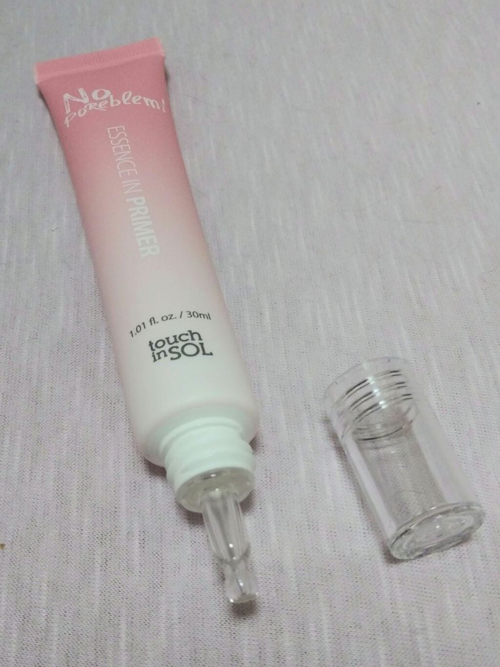 ノーポアブレムエッセンスインプライマー/touch in SOL /化粧下地を使ったクチコミ(2枚目)