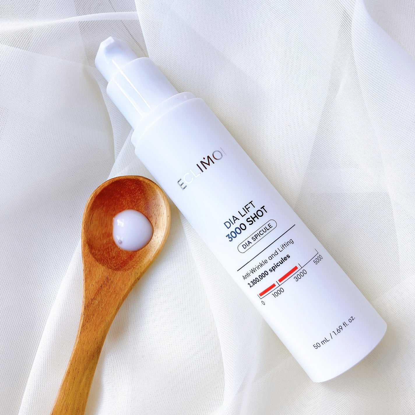 ダイヤリフト3000ショット/ECLIMOI/フェイスクリームを使ったクチコミ(2枚目)