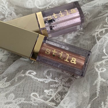 グリッター&グロウ リキッドアイシャドウ/stila/リキッドアイシャドウを使ったクチコミ（6枚目）