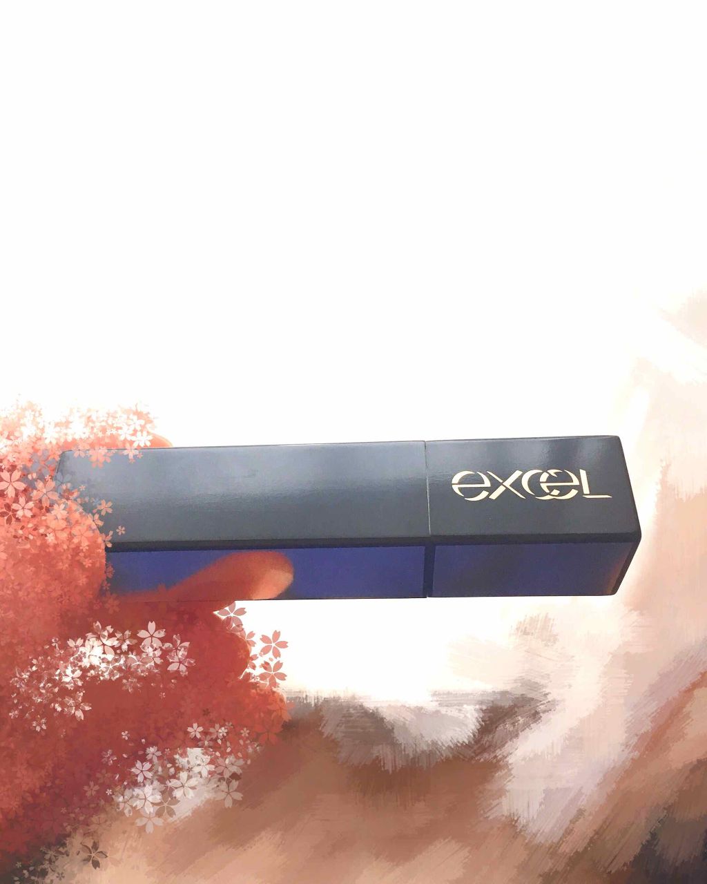 グレイズバームリップ/excel/口紅を使ったクチコミ(1枚目)