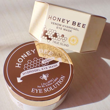 Honey Bee Venom Hydrogel Eye Mask/TRUE ISLAND/アイケア・アイクリームを使ったクチコミ（2枚目）